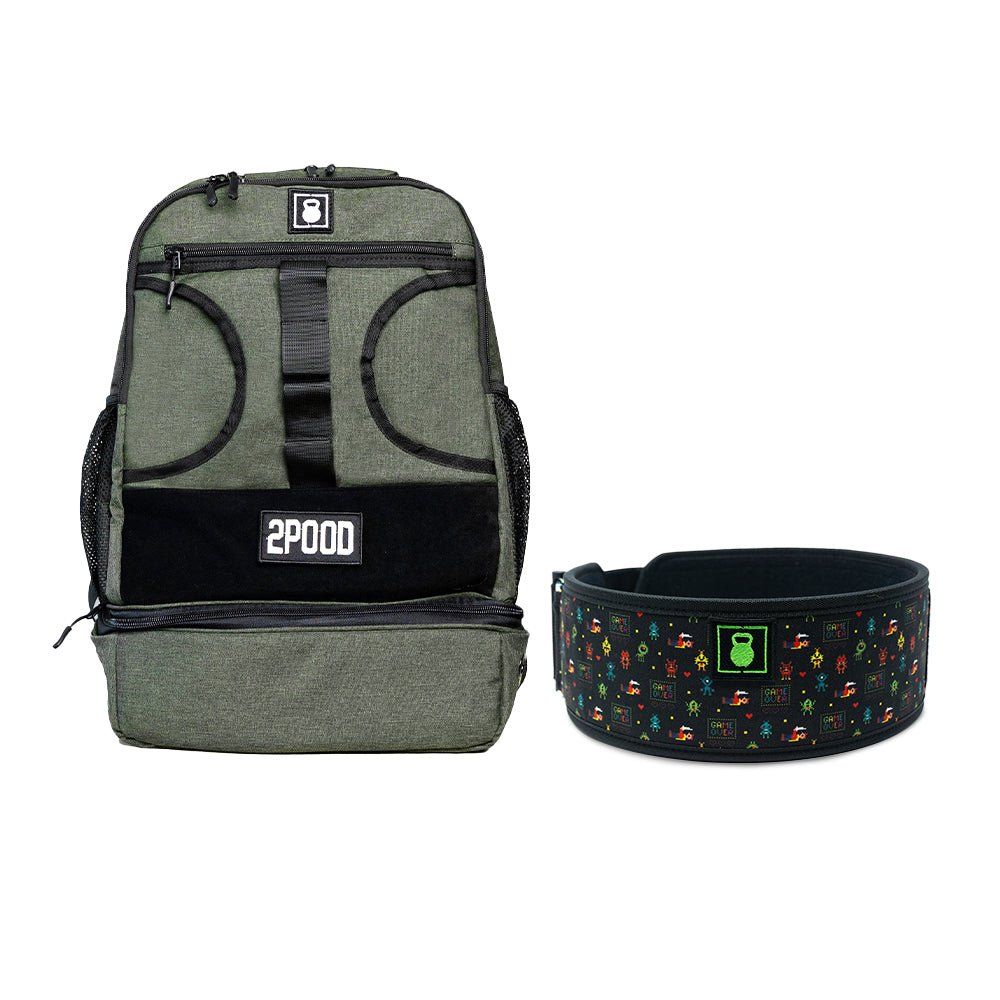 4" Level Up Belt & Backpack 3.0 Bundle