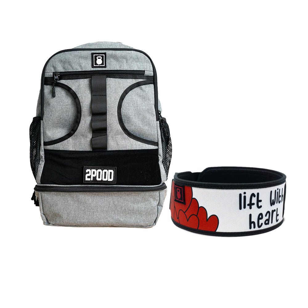 4" Lift With Heart Belt & Backpack 3.0 Bundle