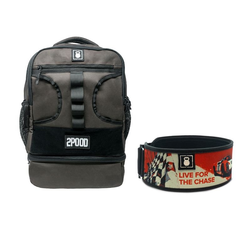4" Live For The Chase by Jayson Hopper Belt & Backpack 3.0 Bundle