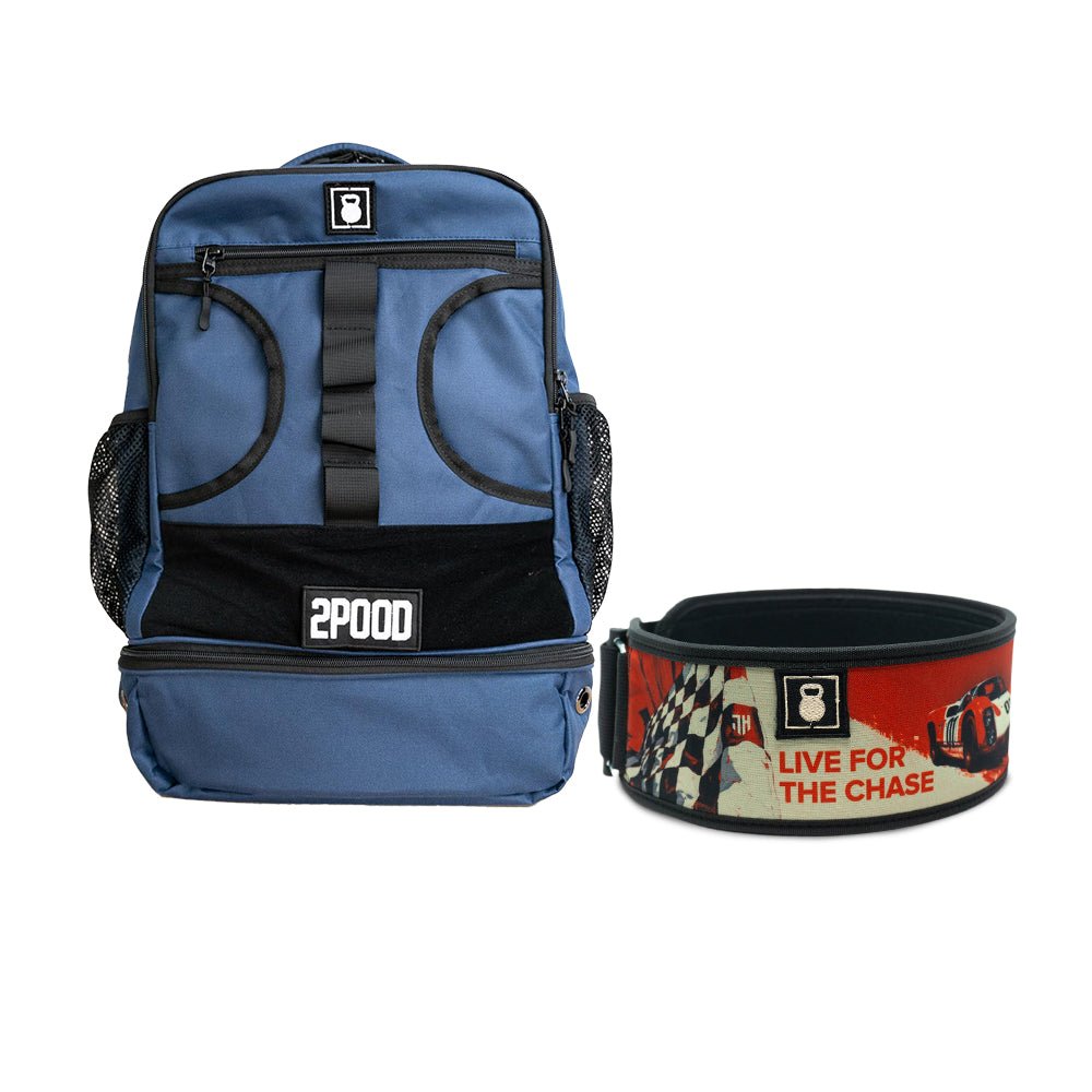 4" Live For The Chase by Jayson Hopper Belt & Backpack 3.0 Bundle