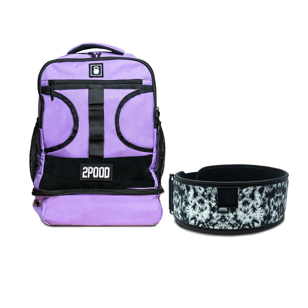 4" Midnight Tie Dye by Jourdan Delacruz Belt & Backpack 3.0 Bundle - 2POOD