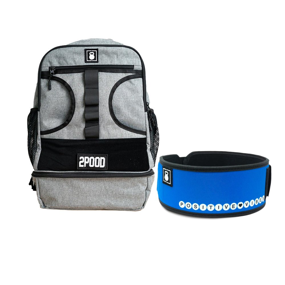 4" Positive Vibes by Alexis Raptis Belt & Backpack 3.0 Bundle