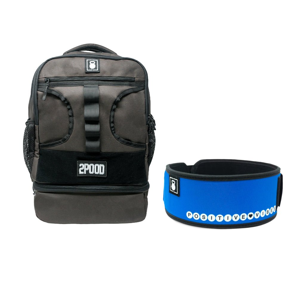 4" Positive Vibes by Alexis Raptis Belt & Backpack 3.0 Bundle