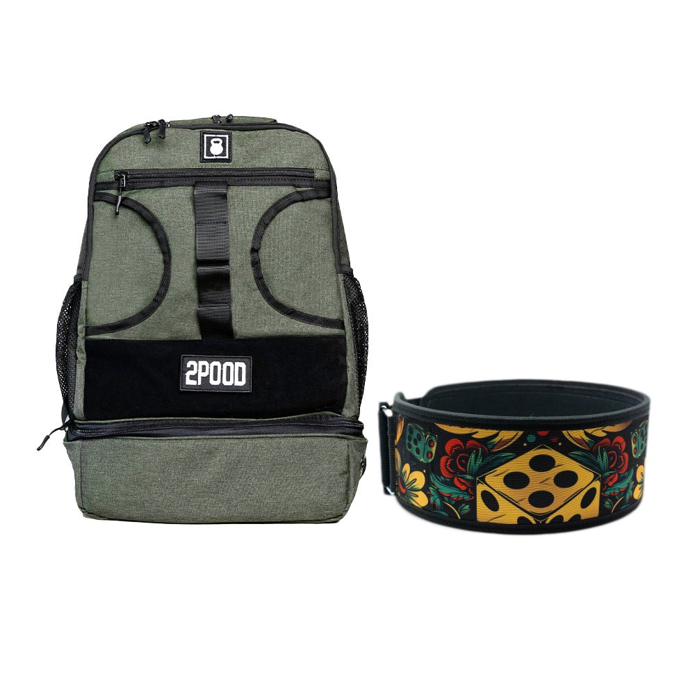 4" Press Your Luck Belt & Backpack 3.0 Bundle