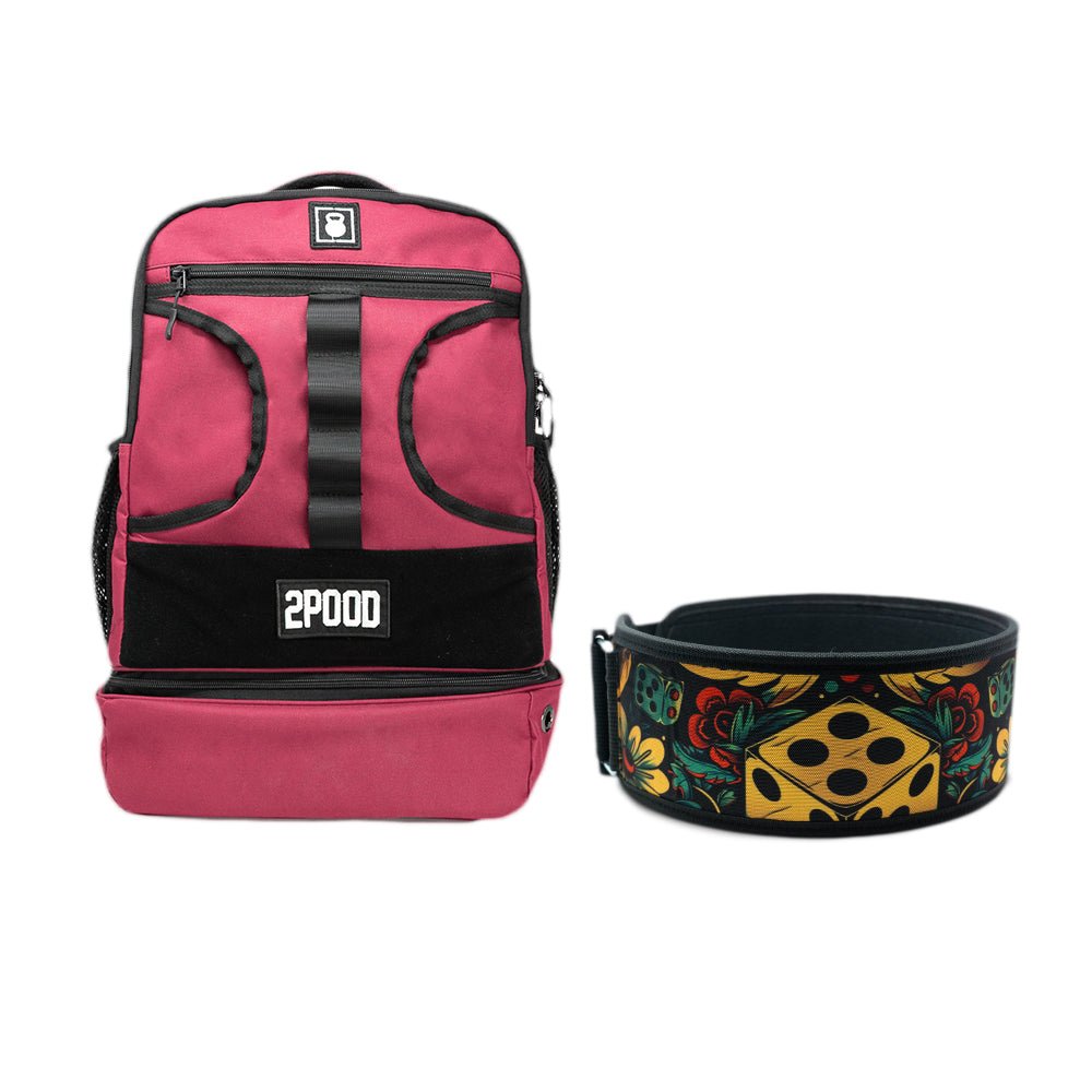 4" Press Your Luck Belt & Backpack 3.0 Bundle