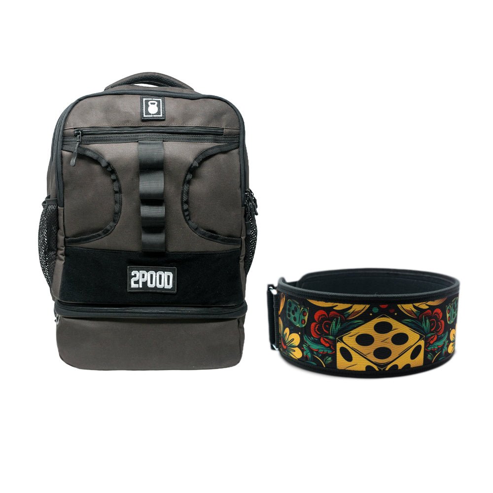 4" Press Your Luck Belt & Backpack 3.0 Bundle