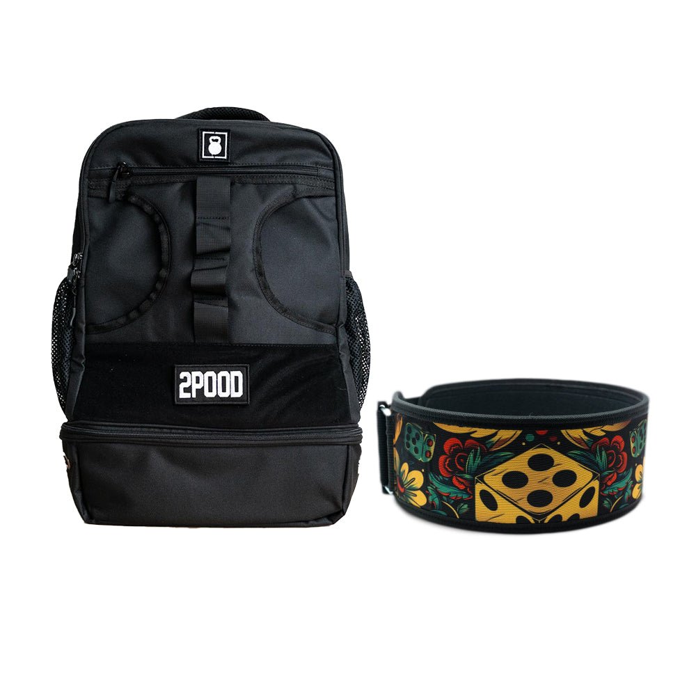 4" Press Your Luck Belt & Backpack 3.0 Bundle