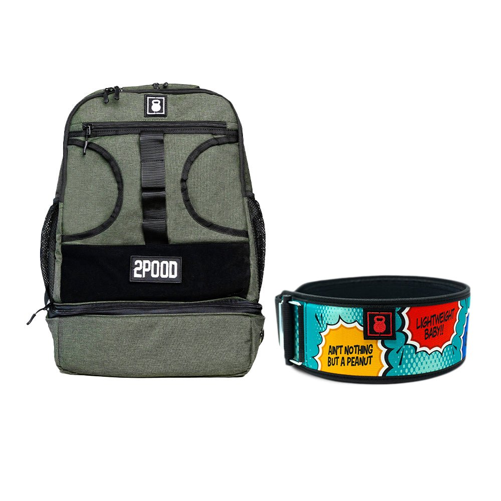 4" Send It by Nick Mathew Belt & Backpack 3.0 Bundle