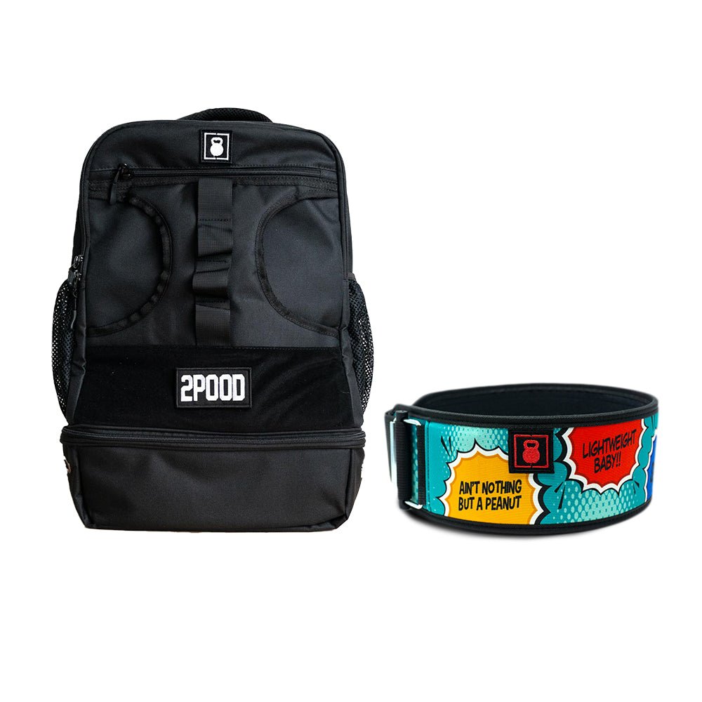 4" Send It by Nick Mathew Belt & Backpack 3.0 Bundle - 2POOD