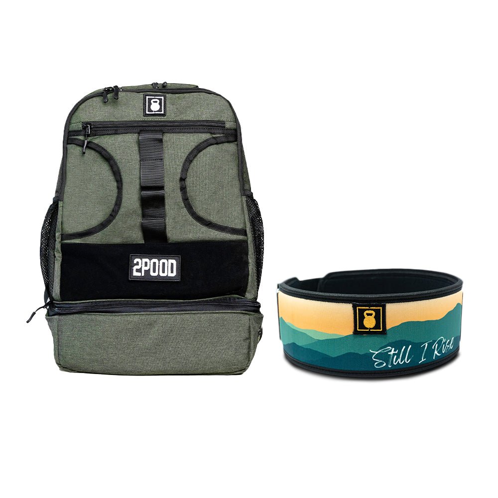 4" Still I Rise by Fee Saghafi Belt & Backpack 3.0 Bundle