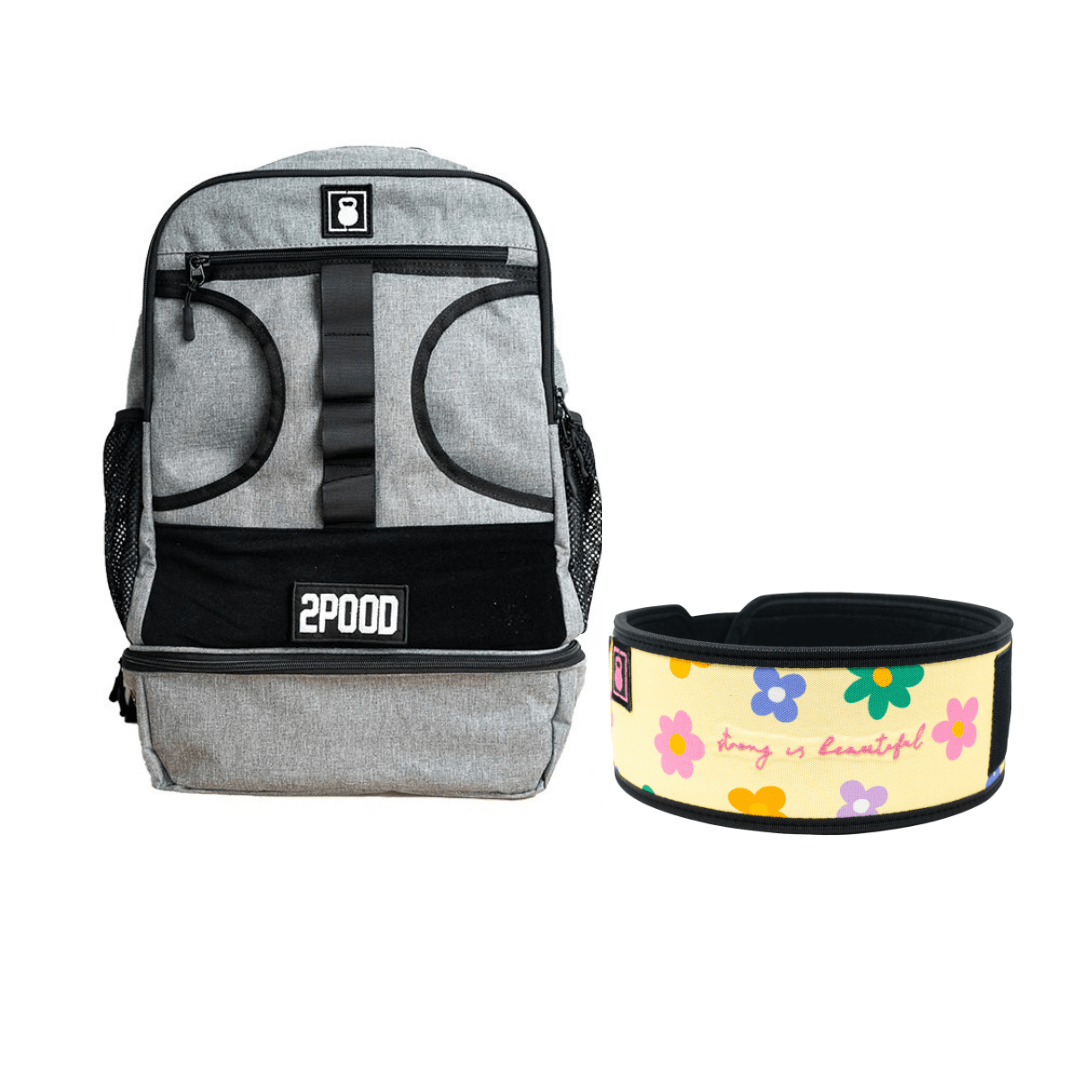 4" Strong Is Beautiful by Aimee Cringle Belt & Backpack 3.0 Bundle