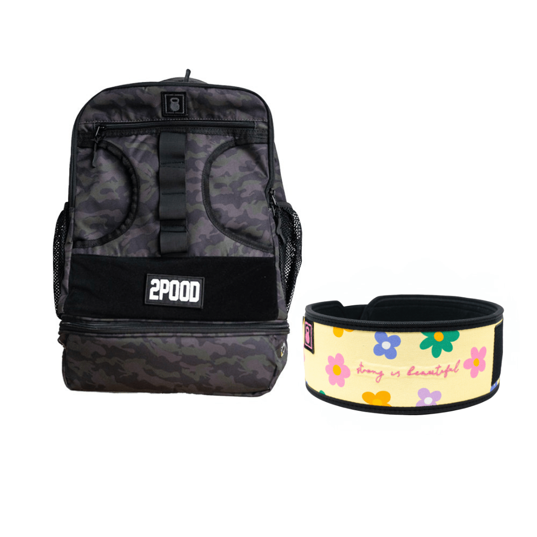 4" Strong Is Beautiful by Aimee Cringle Belt & Backpack 3.0 Bundle