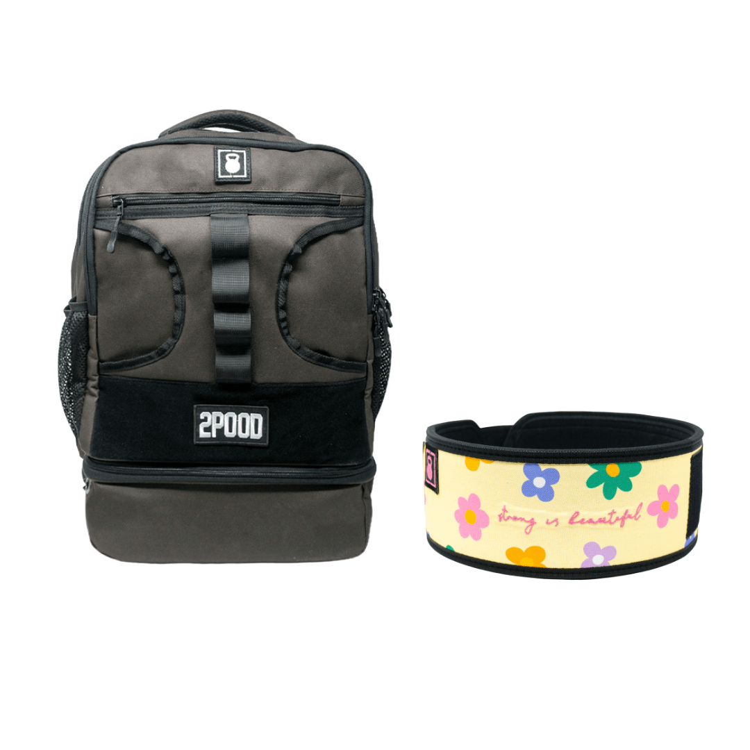 4" Strong Is Beautiful by Aimee Cringle Belt & Backpack 3.0 Bundle