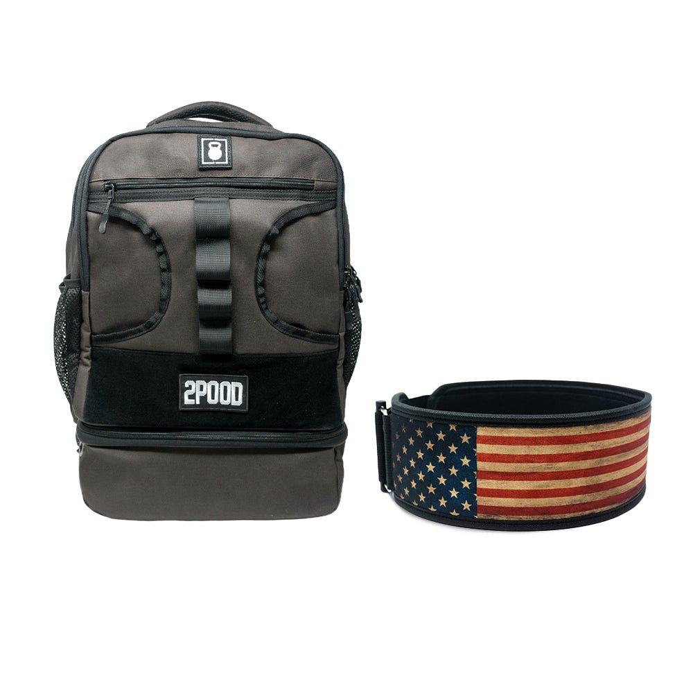 4" Unapologetically American Belt & Backpack 3.0 Bundle