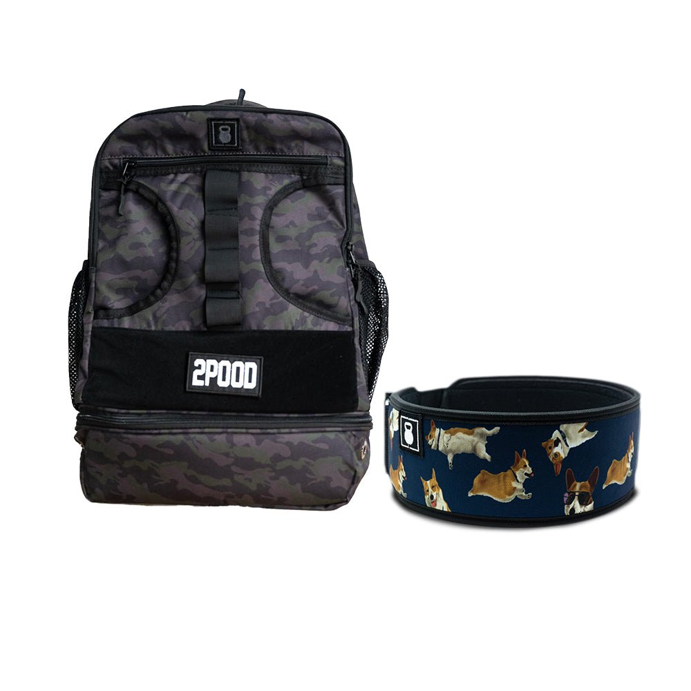 4" Winston the Corgi 2.0 Belt & Backpack 3.0 Bundle