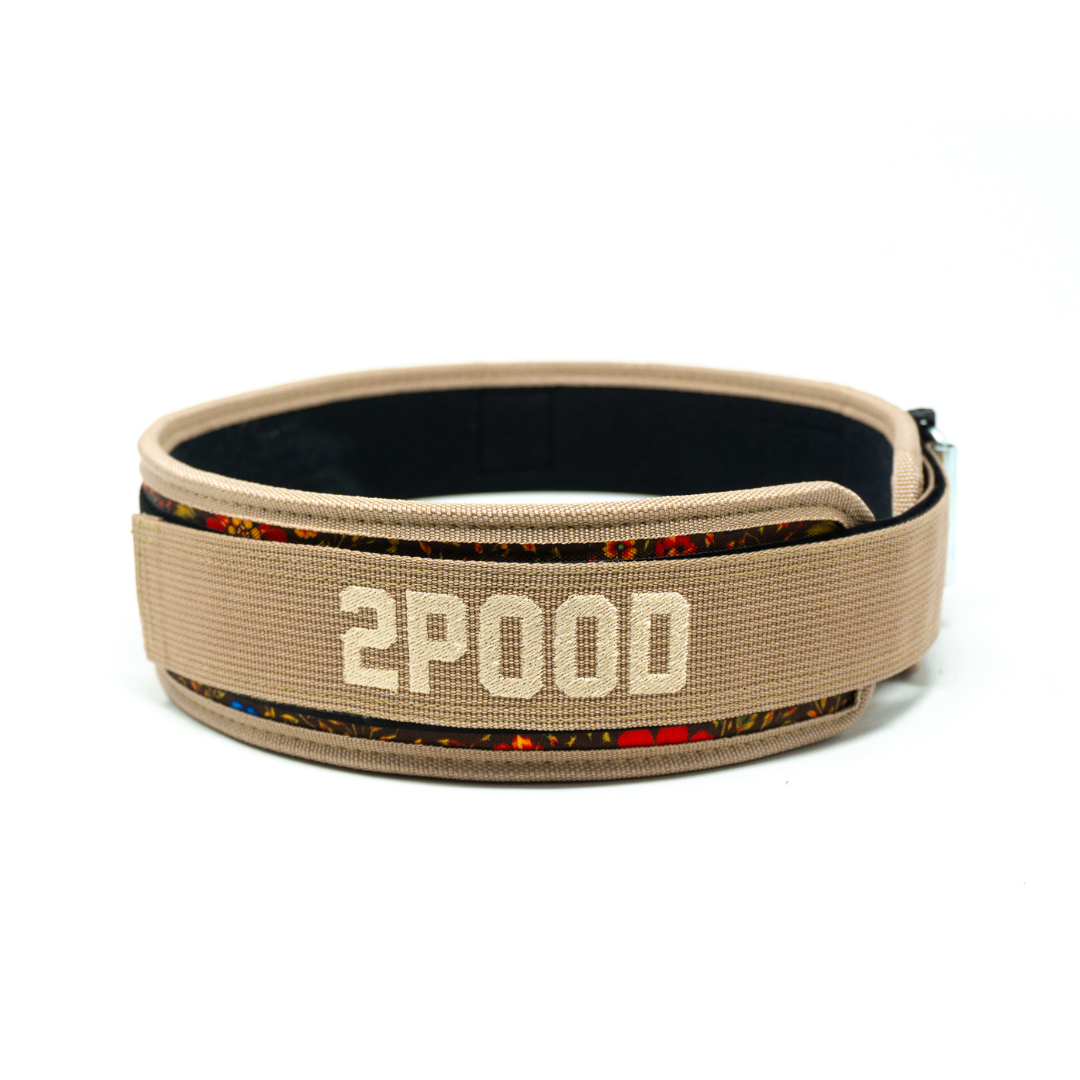 3" Petite Florecer by Fee Saghafi Weightlifting Belt