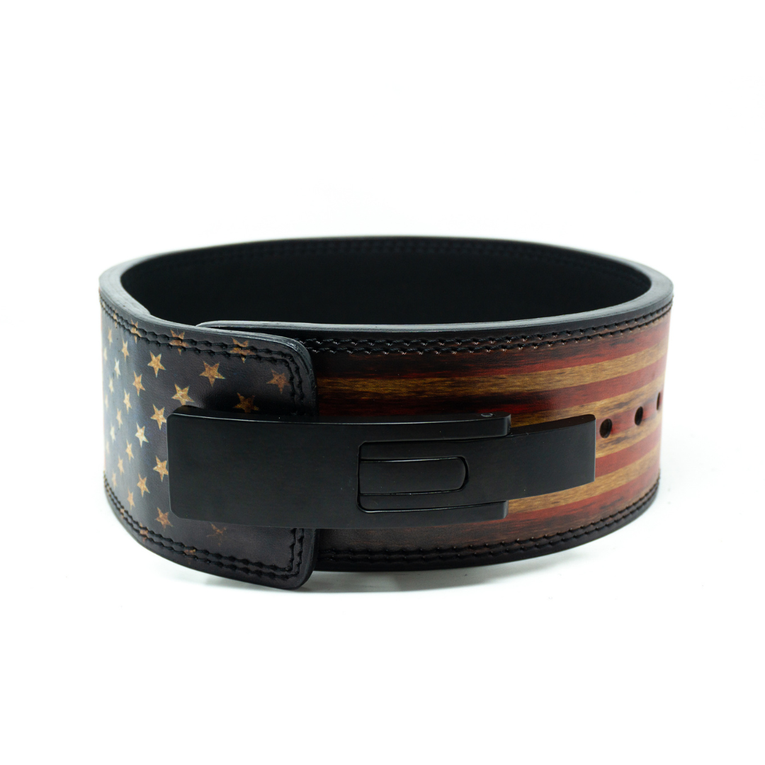 Unapologetically American Lever Belt