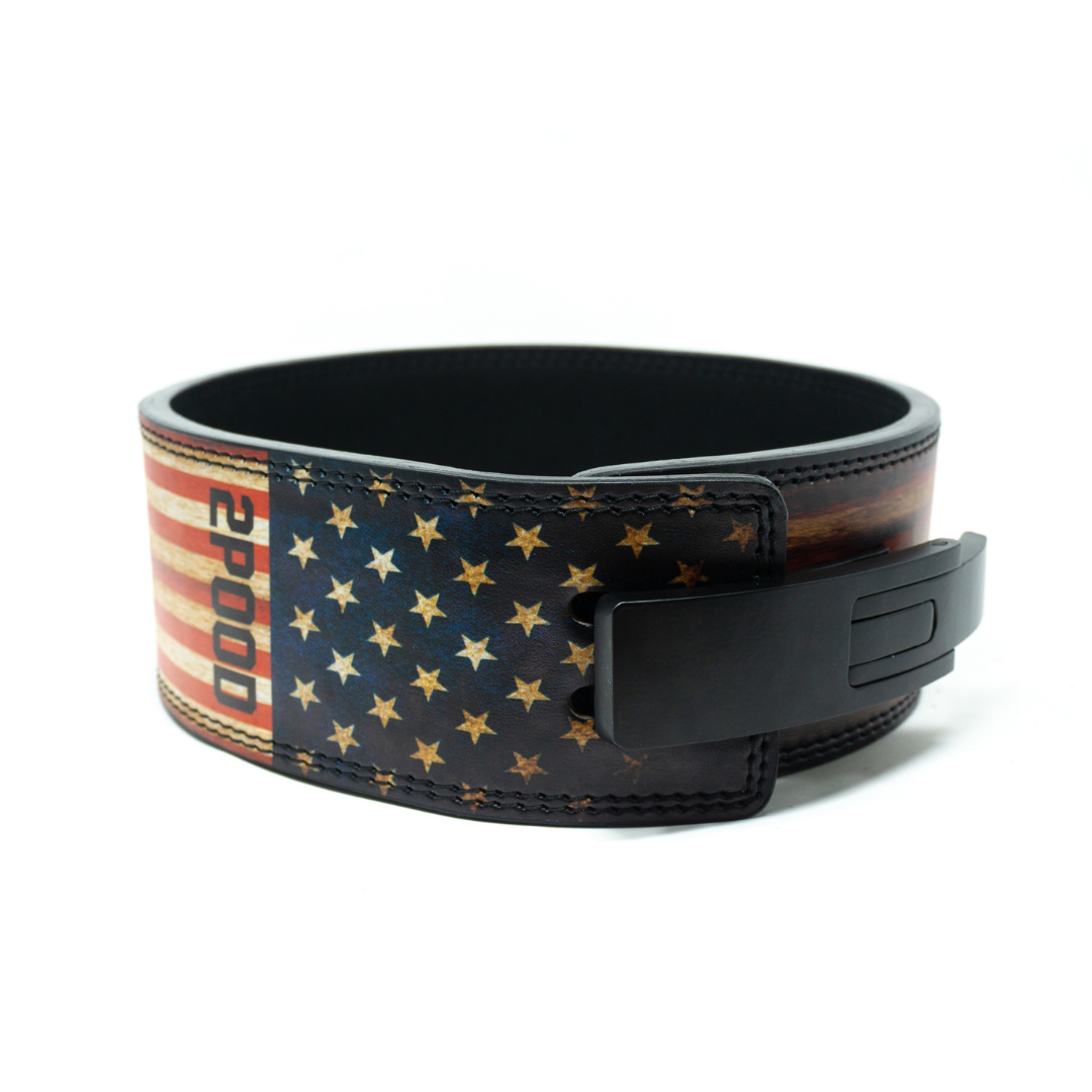 Unapologetically American Lever Belt