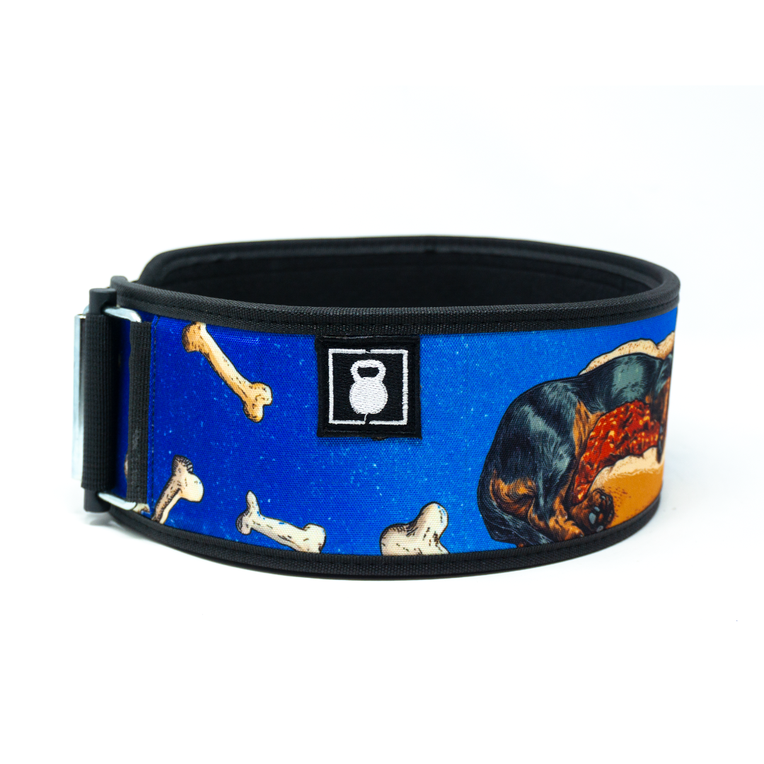 Dachshund 4" Weightlifting Belt