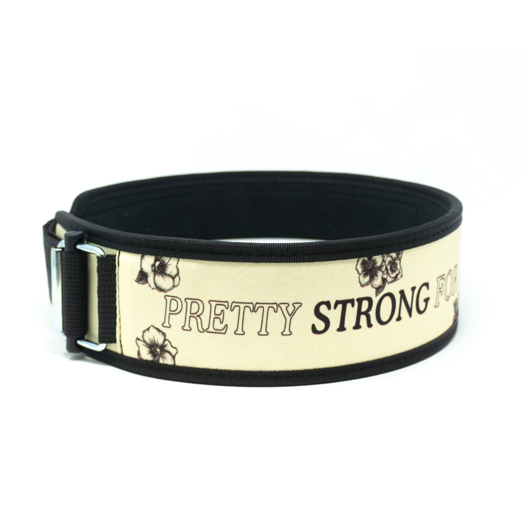 3" Petite Pretty Strong for a Mom by Arielle Loewen Weightlifting Belt