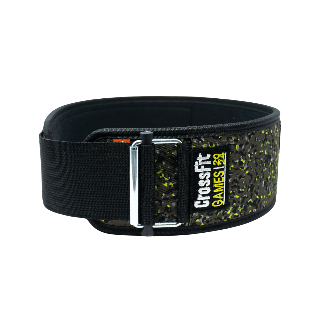 Black Camo CrossFit Season 4" Weightlifting Belt - 2POOD