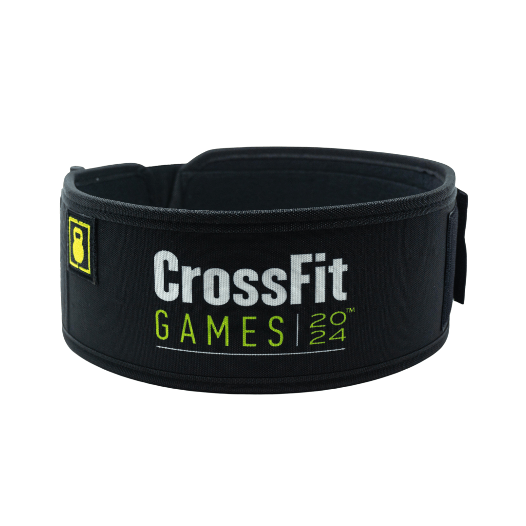 Black CrossFit Games 4" Weightlifting Belt