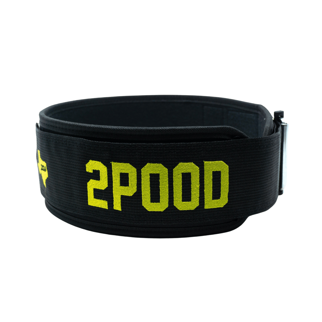 Black CrossFit Games 4 Weightlifting Belt