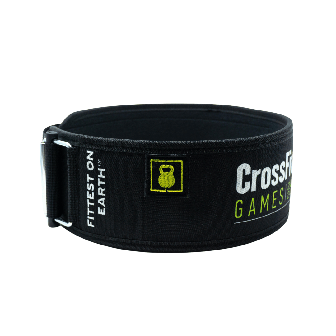 Black CrossFit Games 4" Weightlifting Belt