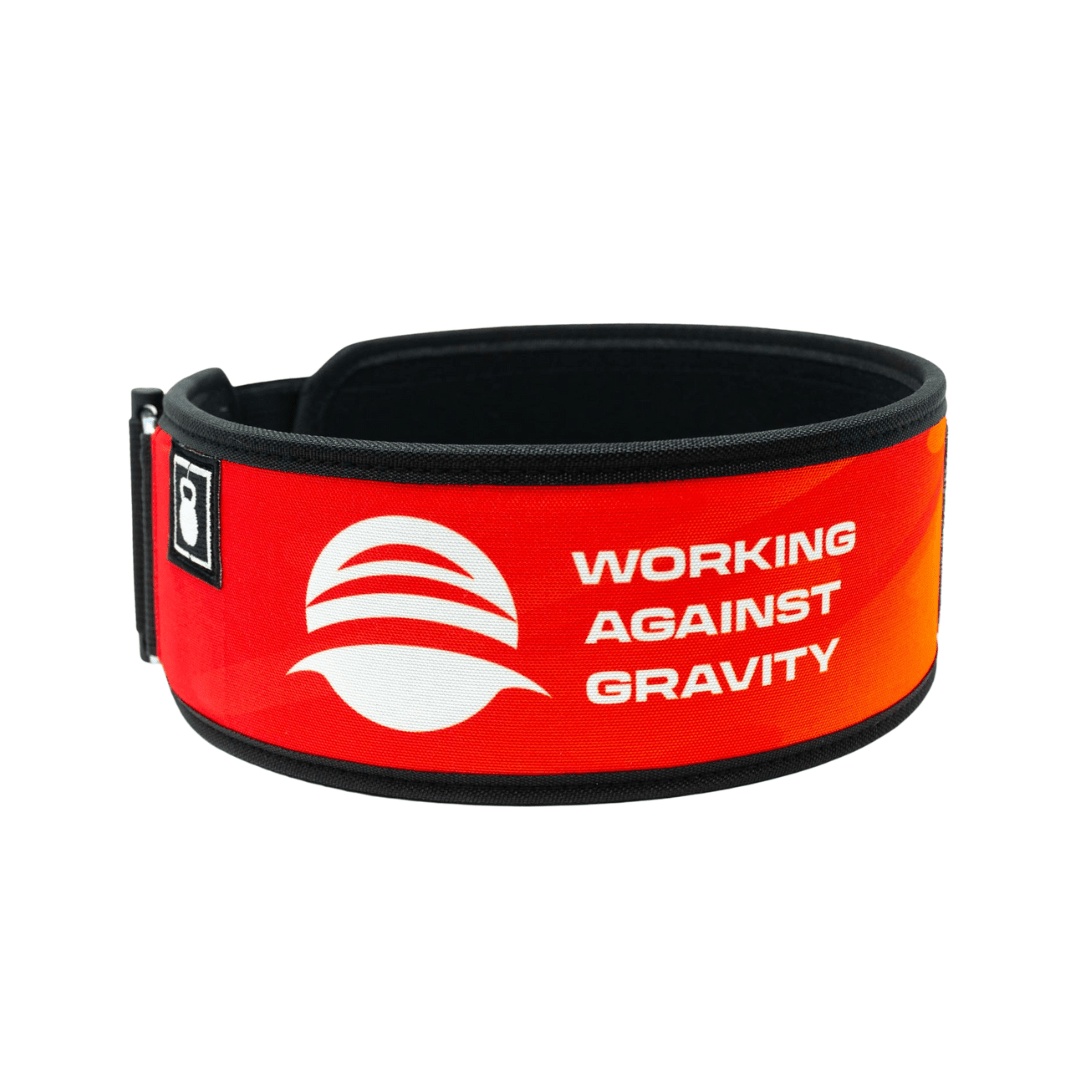 Defying Gravity by Working Against Gravity Straight Weightlifting Belt - 2POOD