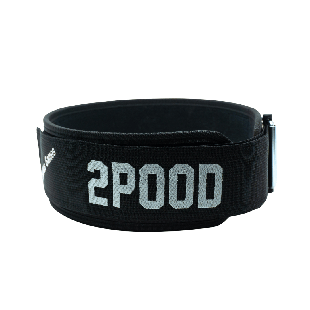 Festivus Games 4" Straight Weightlifting Belt - 2POOD