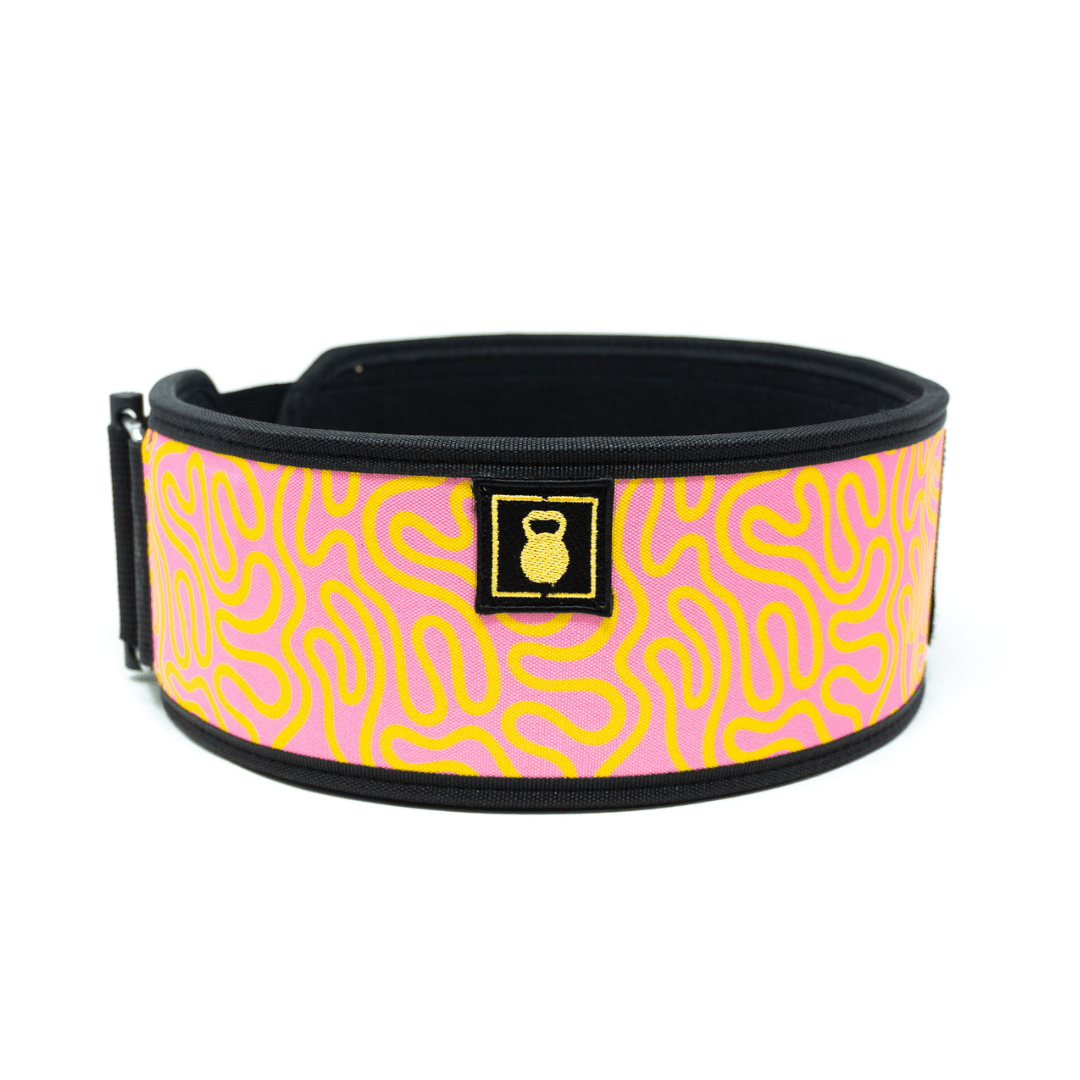 Lava Lamp 4" Weightlifting Belt