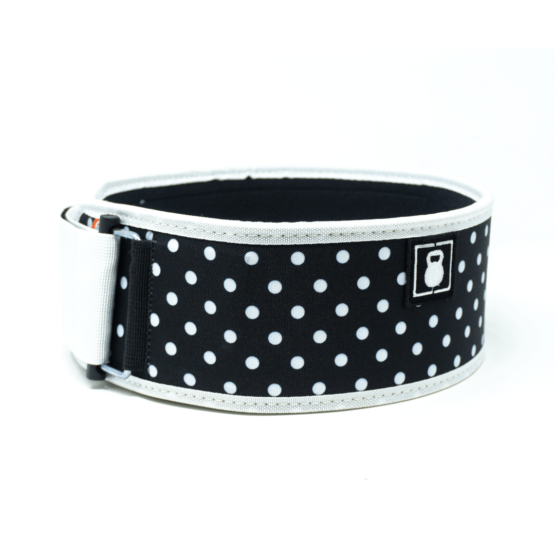 Polka Dot 4" Weightlifting Belt