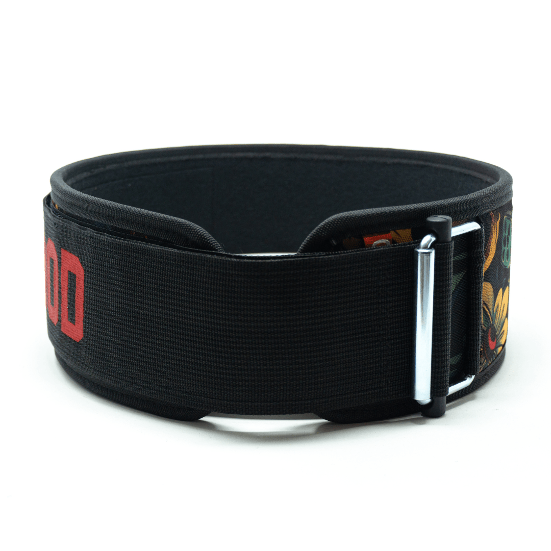 Press Your Luck 4" Weightlifting Belt