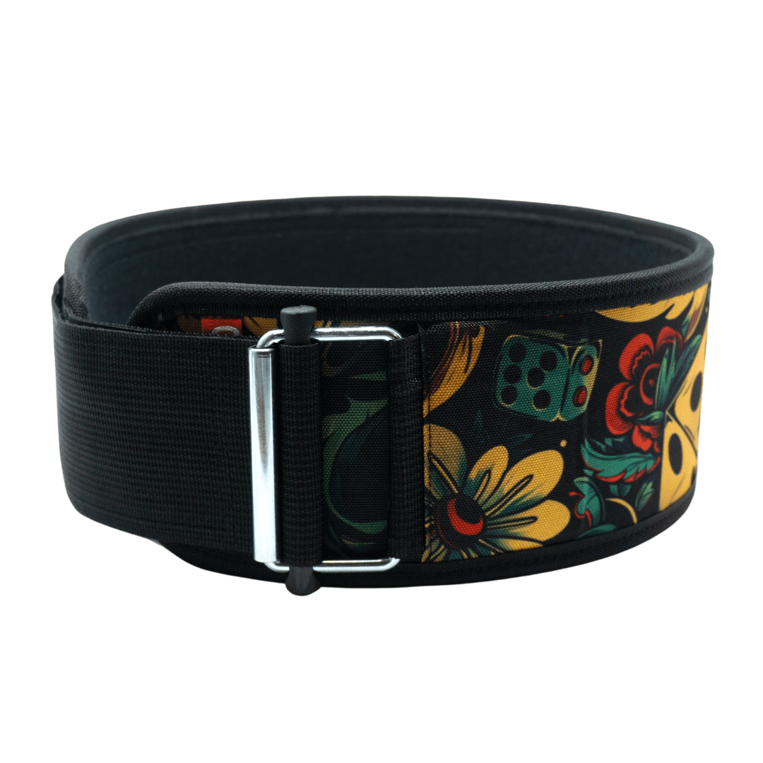 Press Your Luck 4" Weightlifting Belt