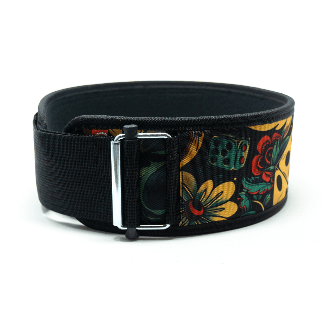 Press Your Luck 4" Weightlifting Belt