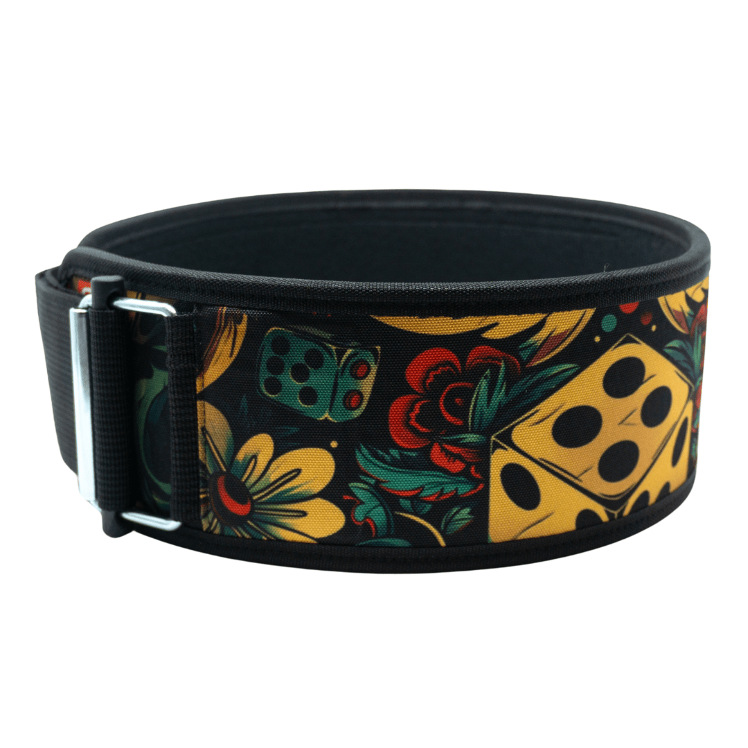 Press Your Luck 4" Weightlifting Belt