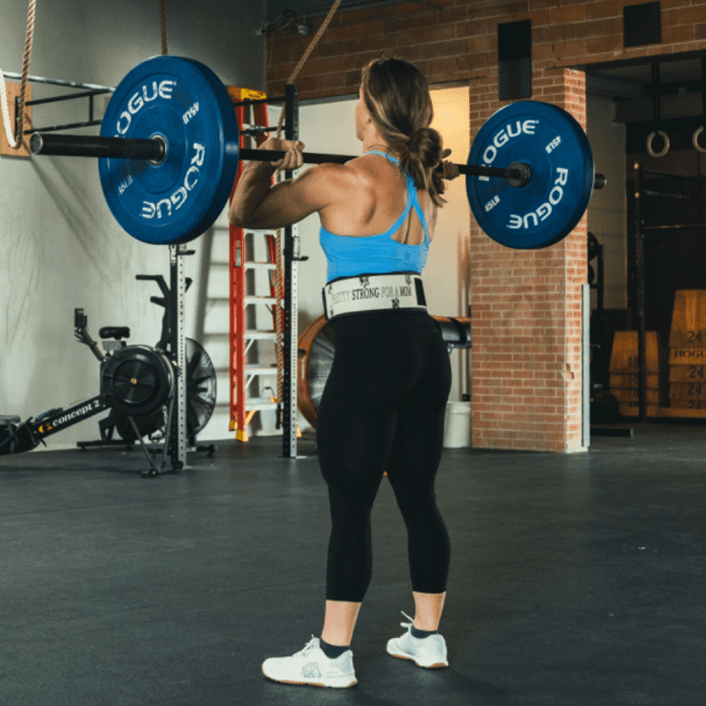 Pretty Strong for a Mom by Arielle Loewen 4" Weightlifting Belt