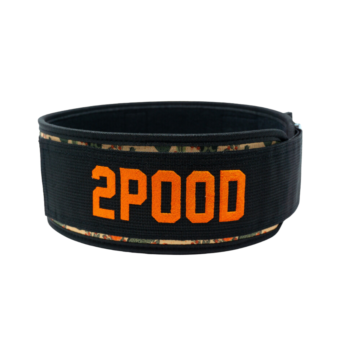 Prickly Pear 4&quot; Weightlifting Belt - 2POOD