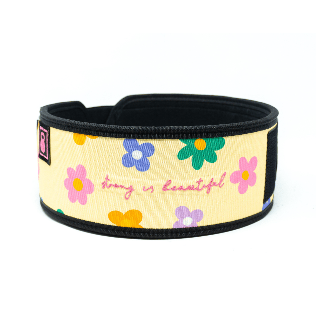 Strong Is Beautiful by Aimee Cringle 4" Weightlifting Belt