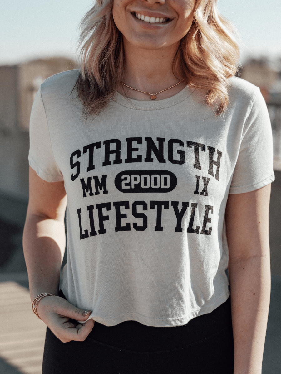 Varsity Strength Lifestyle Crop