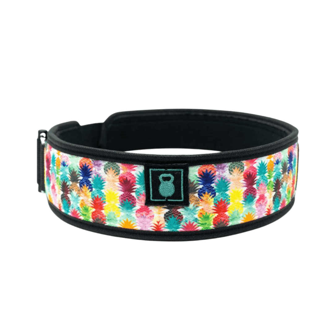 3" Petite Pineapple Weightlifting Belt