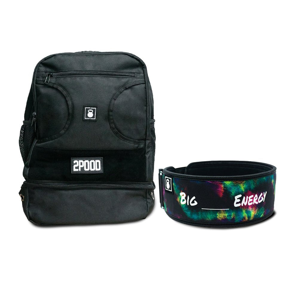 4" Big Nick Energy by Nick Mathew Belt & Backpack Bundle - 2POOD