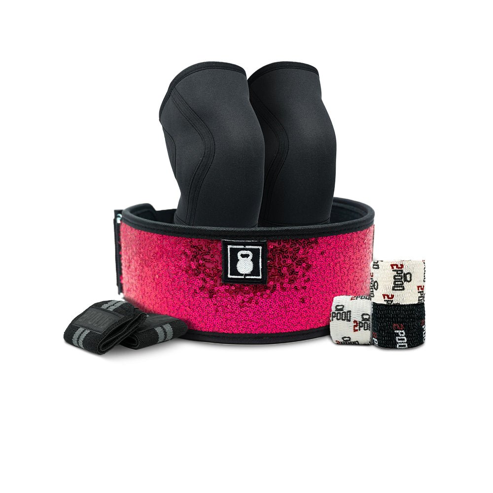 4" Bombshell (sparkle) Belt Lifting Bundle - 2POOD