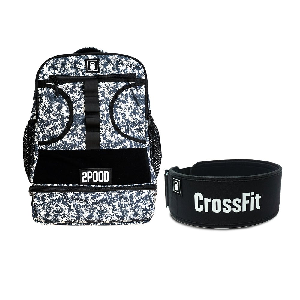 4" CrossFit Black Belt & Backpack 3.0 Bundle - 2POOD