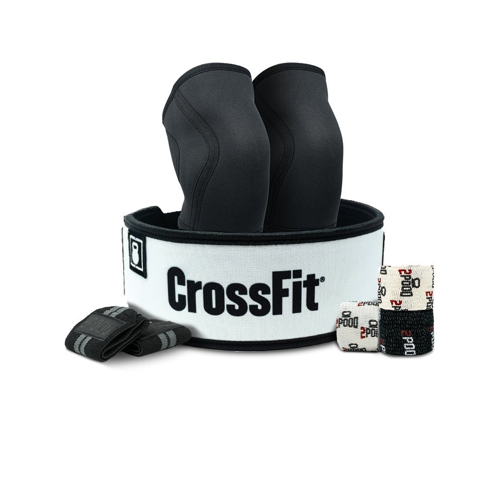 4" CrossFit White Lifting Bundle - 2POOD