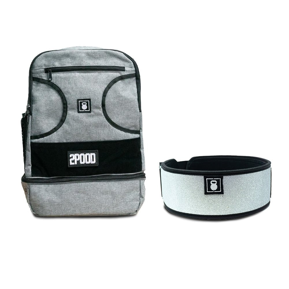 4&quot; Diamond Backpack &amp; Belt Bundle - 2POOD