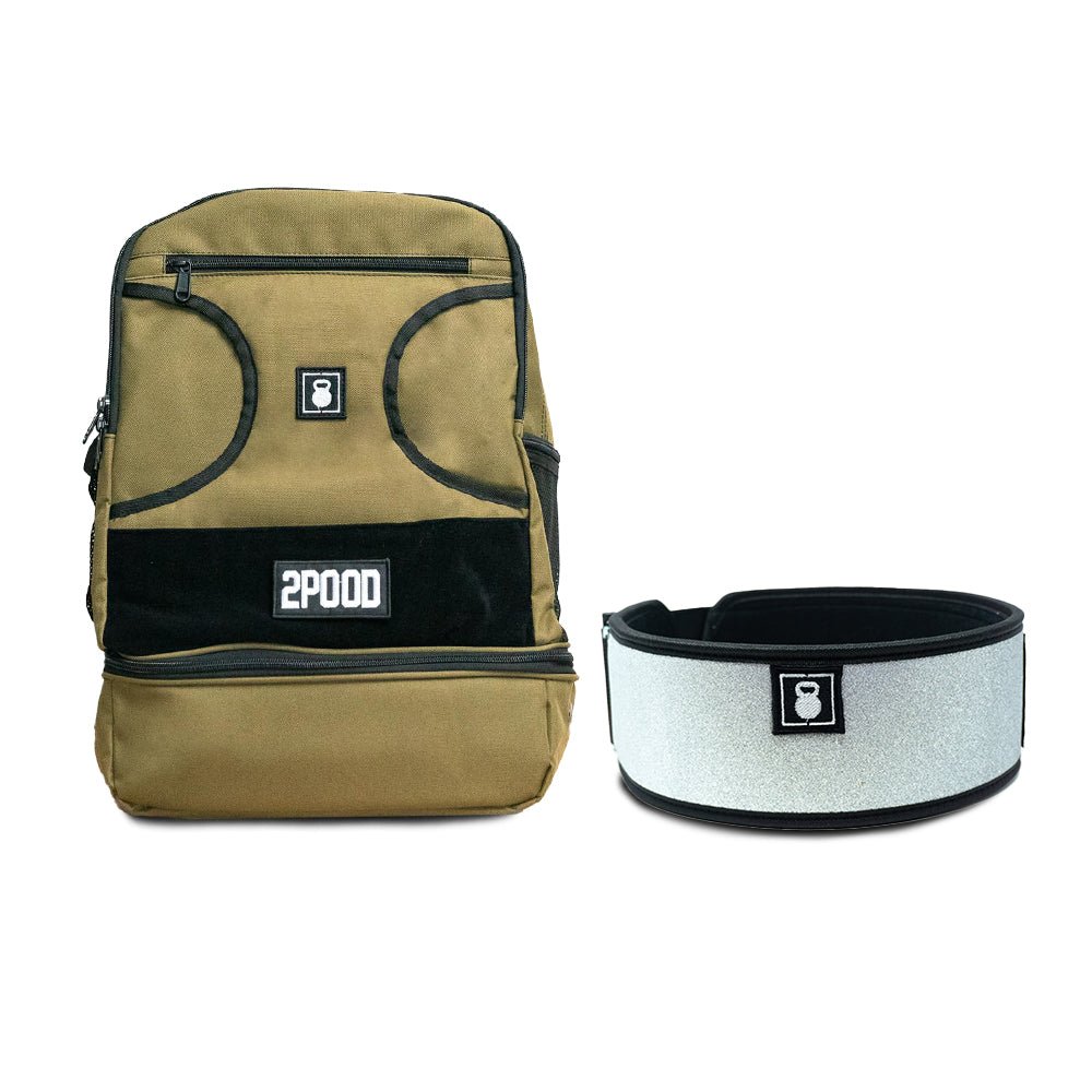 4" Diamond Backpack & Belt Bundle - 2POOD
