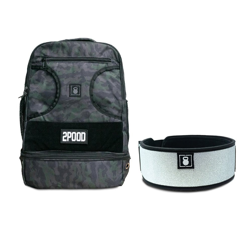 4" Diamond Backpack & Belt Bundle - 2POOD