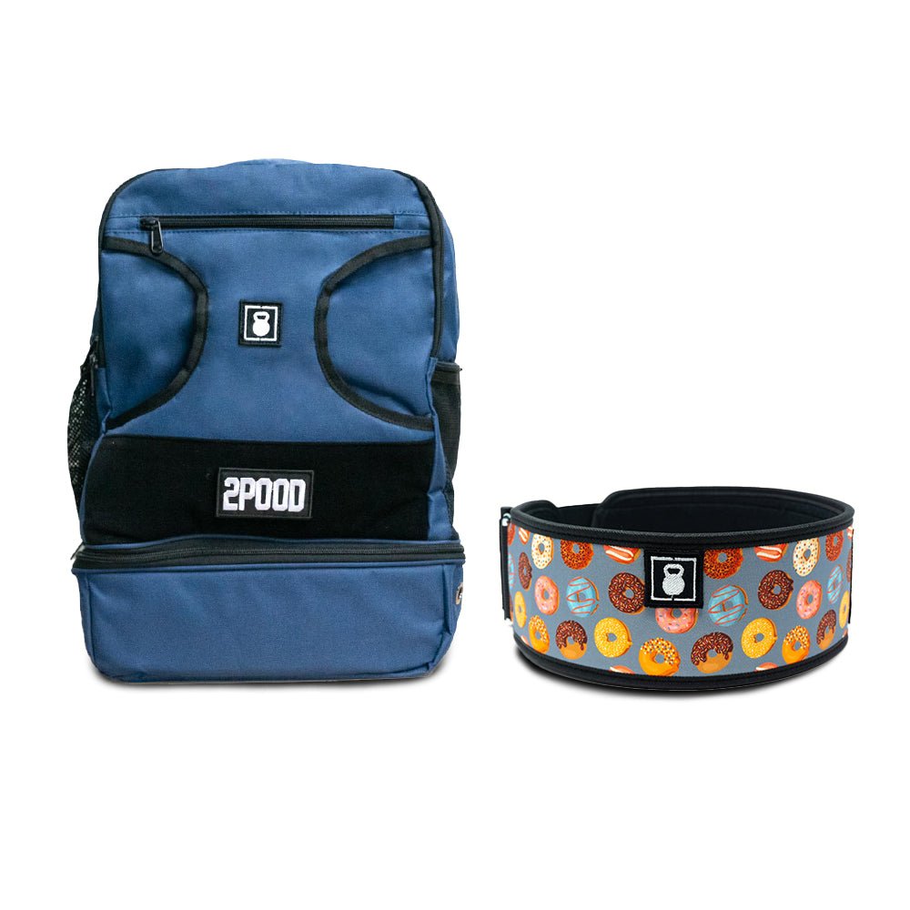 4" Doughnut Stop Lifting Backpack & Belt Bundle - 2POOD