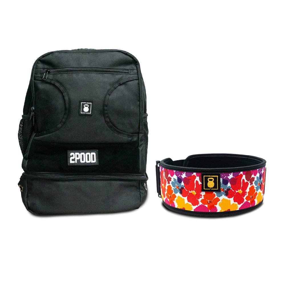 4&quot; Flower Lifter Belt &amp; Backpack Bundle - 2POOD